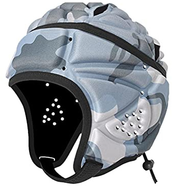 Mineatig Casque pour enfants, casque de football pour enfants, rembourré, protection de la tête de l'Eva anti-collision, casque de football, protection de la tête sportive (34 x 20 cm)