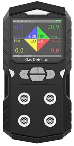 PLT-850 Detector de gas 4 en 1 EX-CO-O2-H2S