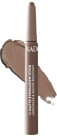 IsaDora The Matte Eyeshadow Stick - Matt, Vattenresistent Krämögonskugga (63 cool taupe)