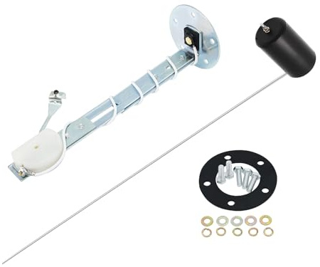 Flotador universal de nivel de combustible universal tipo brazo oscilante 0-190ohms E-F adecuado para profundidad ajustable de 5 a 27 pulgadas