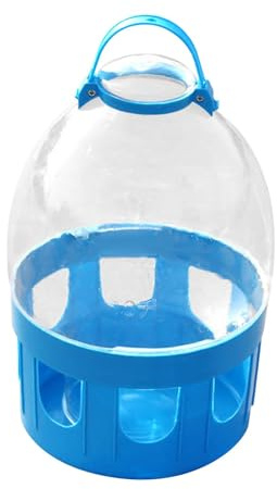 Comedero automático de agua para pájaros, dispensador de agua colgante para palomas, pollos, loros, cacatúas, codornices, patos, suministros para mascotas, 10 L
