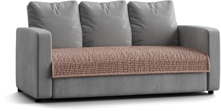 PAULATO - Copridivano Impermeabile Antiscivolo - Runner Salvadivano per Cani e Gatti - Lavabile in Lavatrice, Made in Italy - Marsala 63x170 cm 3 Posti