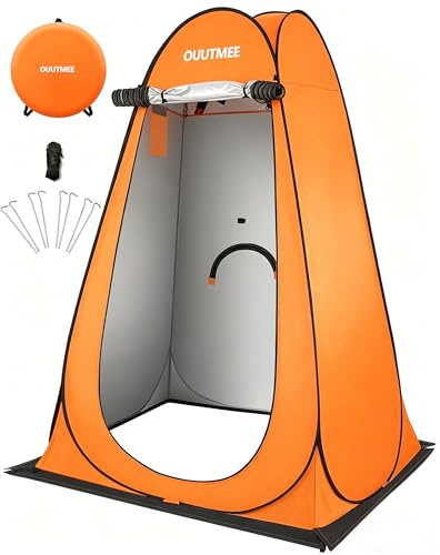 Portable Pop Up Toilet Tents for Camping Privacy Outdoor Changing Room | Camping Shower Tent, UV/Rain Outdoor Privacy Shelter for Outdoor Hiking Beach Picnic Fishing