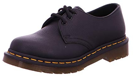 Dr. Martens 1461, Scarpe stringate Donna, Nero(Black Virginia), 37 EU