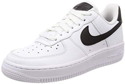 Nike WMNS Air Force 1 '07, Damen Fitnessschuhe, Weiß (White/White/Black 152), 36.5 EU