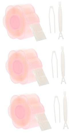 Ipetboom 3 Rollos Cinta Para Párpados Dobles Adhesivo Para Ojos Maquillaje Para Ojos Uso Diario Adhesivo Para Párpados Dobles