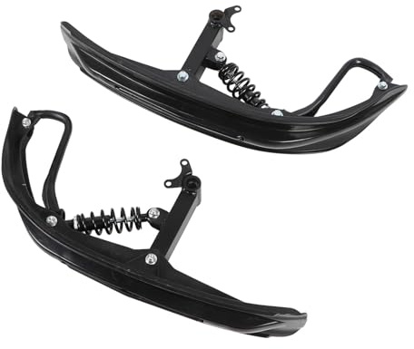 Pretfy Coppia di Attrezzature ATV Attrezzatura Affidabile Sledo in Slitta Kart Slitta per stabilità Bike UTV Grip Invernale Quad Snow e Skid Sturdy Migliora