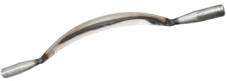 HIAKDOFT Raspador De Corteza Antideslizante para Jardín, Herramienta Curva De Acero Al Carbono, Cortador De Corteza para Poda De Árboles y Huertos, Uso Profesional Jardinería