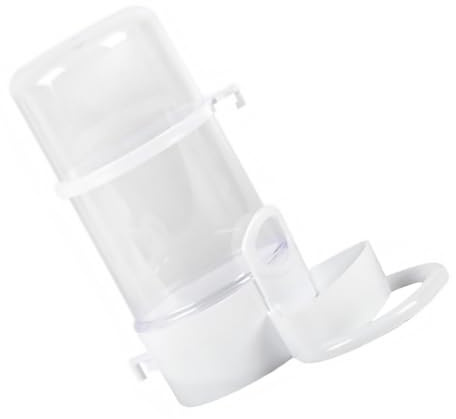 TOGEVAL Automatic Hamster Food Dispenser Refillable Pet Feeder with Food Holder for Hamsters Rabbits Squirrels Compact and Practical Automatic Feeding Bowl