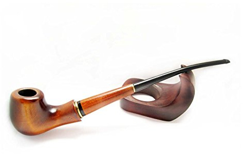 Fashionable Churchwarden smoking pipe, 230 mm, Lady Blues Wizard collection, exclusive design for pipe smokers.