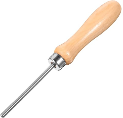 CONGARTENO Outil de Cordage en Bois pour Raquettes de Tennis Badminton et Squash – Poinçon à Cordes Multifonction Accessoire de Fixation de Fil de Tension Compact et Portable Outil de