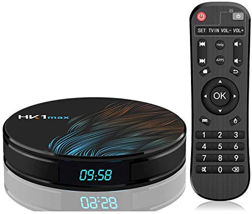 Sofobod HK1 MAX Smart Android 10.0 TV Box, 4GB RAM 64GB ROM, 2.4G/5G Dual WiFi, BT4.0, H.265 Decoding HD 4K Set Top Box:HK1 MAX 4G 64G