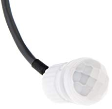 HUBER Motion 19LV Mini rilevatore di movimento PIR 120°/360° per interni ed esterni, sensore IP65 I 12-24V sensore di movimento da incasso piccolo, con potenziometro