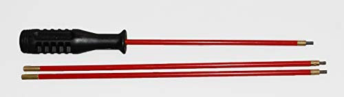 Flachberg Waffenreinigung Putzstock für Langwaffen/Kurzwaffen Luftgewehr Luftpistole 4.5 mm