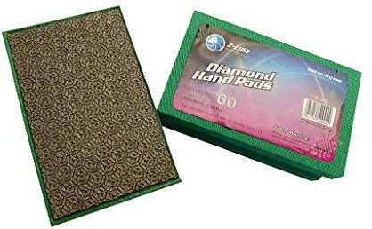 Tubayia - Disco abrasivo diamantato per levigare marmo, cemento, ecc. (grana verde 60)