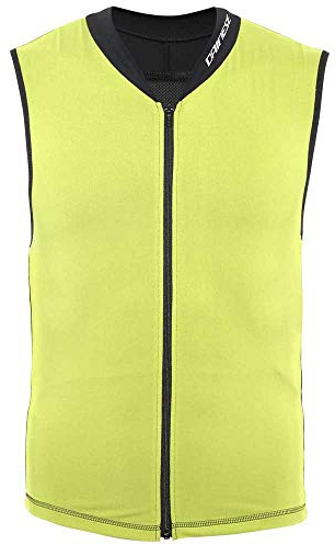 Dainese - Scarabeo Vest,Chaleco Protector Esquí, Protector Espalda Esquí,Verde ácido/Negro,Niño