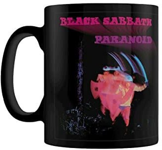 Pyramid International MGB26309 Sabbath (Paranoid) Black Coffee Mug, Ceramic, 11 oz