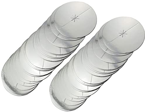 Happyyami 100pcs Drip Plate Paper Bobeche Candle Holder for Church Service Candlelight Vigil Church Mass Memorial Service Devotional Candles Wax Drip Catcher Paperboard