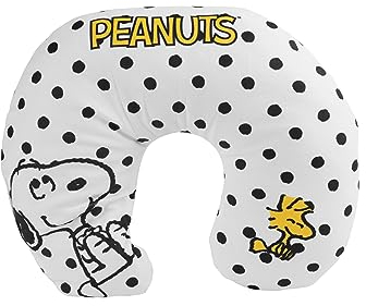 United Labels The Peanuts Snoopy & Woodstock - Reise Nackenkissen bequemes Reisekissen Nackenhörnchen Auto Flugzeug