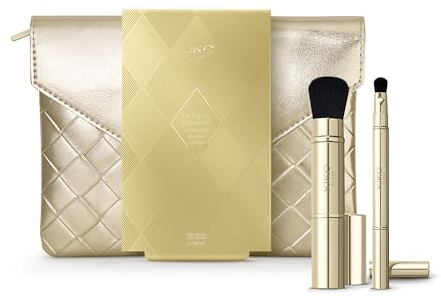 KIKO Milano Holiday Première Unmissable Brushes Gift Set | Gift Set Pennelli: Un Pennello Duo Per Viso E Un Pennello Duo Per Occhi