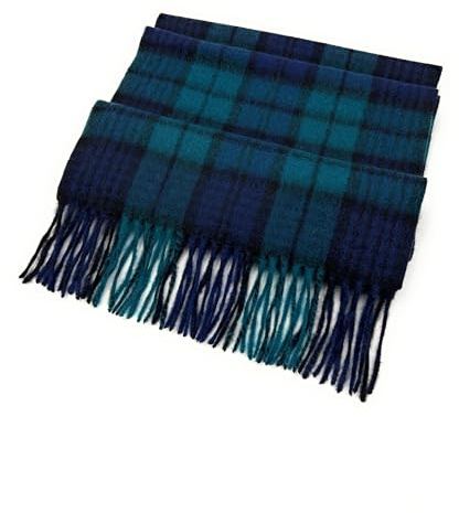 Black Watch Tartan 100% Cashmere Soft Exquisite Traditional Unisex Womens Mens Luxury Scarf