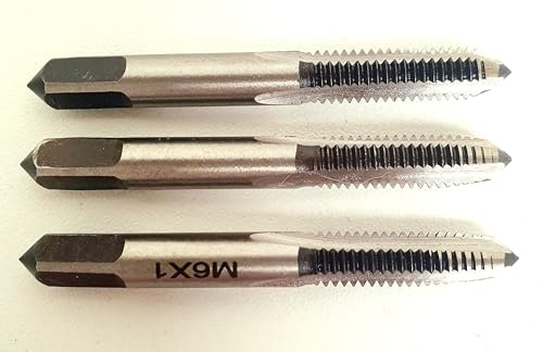 Tarauds main pas métrique HSS-3pcs M7 x 1,00 mm