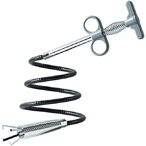 Lisher - Destapador de manguera de alcantarillado, tapón de obstrucción removedor de agujero para cuarto de baño, , cepillo de limpieza para tuberías de ducha
