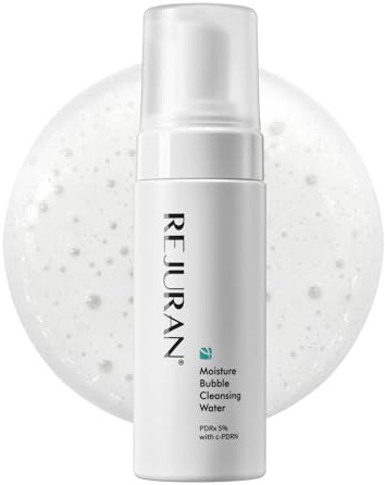 REJURAN® Moisture Bubble Cleansing Water, c-PDRN® - Facial Foaming Cleanser with PDRx, pH-Balanced and Hydrating, Micellar Water for Makeup Removal, Korean Skin Care (5.07 fl oz)