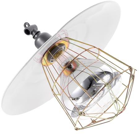 POPETPOP Wärmelampe Haustier Warmhaltelampe Heizlampe Haustier Warmlampe Reptilien Warmhaltelampe Haustier Heizlicht Grübellampe Haustier Wärmeschutzlampe Hühnerstall Heizung