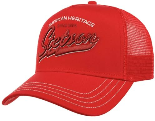 Stetson Since 1865 Trucker Cap Snapback Stoffcap Herren Sommer Winter