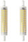 Y.W.Licht - Bombilla LED R7S (118 mm, 15 W, regulable, color blanco cálido, 3000 K, bombillas LED, R7S, 15 W, equivalente a lámpara halógena de 150 W, R7S, LED, casquillo de extremo lineal,