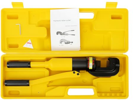 12 Ton Hydraulischer Bolzenschneider Tragbarer hydraulischer Stahlschneider 4-22mm Bolzenschneider mit Box