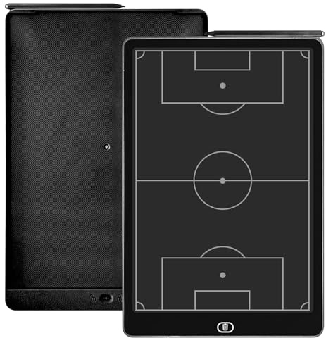 Elektronik taktisk fotboll tavla, 16 tum LCD-träningskort för fotboll, horisontell taktikkommunikation