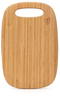 Chopping Board Premium Choing Board Bamboo Cutting Board with Handle Wooden Cutting Board for Kitchen Choing Board Set for Vegetables Meat Cheese Cutting Board for Carving Meat or Vegetables(Carboniz