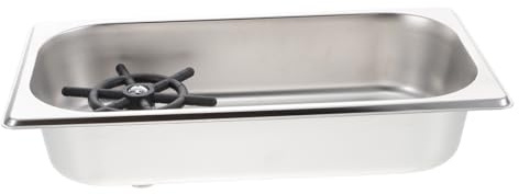 NUOBESTY Edelstahl Gläserspülmaschine für Riegel mit Silikonanschluss Effektive und Schnelle Reinigung von Bechern und Flaschen im Design