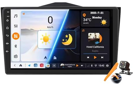 M6 Pro2, Android 15.0 Autoradio Stereo per LADA BA3 Granta 2018-2019 Navigazione GPS Satellitare 9'' Touchscreen Lettore Video Multimediale DVD Ricevitore FM BT con Carplay 4G 5G WiFi DSP SWC