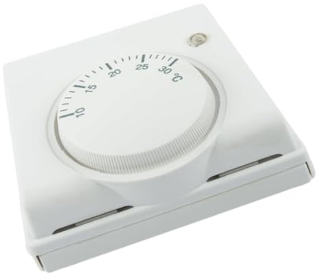Termostato ambiente meccanico for sistemi di riscaldamento a pavimento con controllo on/off