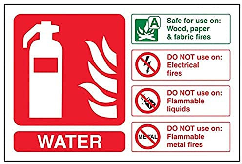 Extintor - ID de agua - 150 X 100 mm