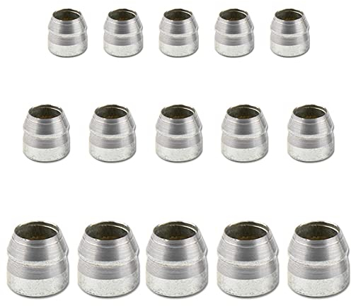 bjsdkff Cunei con manico rotondo, cuneo per manico a martello, strumenti di fissaggio per ascia da carpentiere, maul, slitta e mauls, kit da 15 pezzi