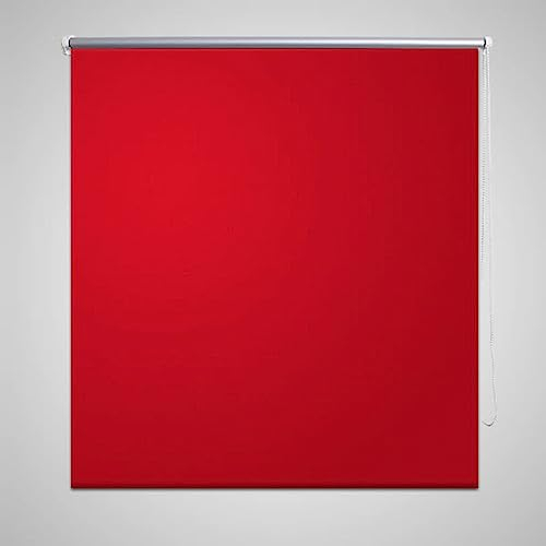 INLIFE Verdunkelungsrollo 80 x 175 cm rot,0,95 KG,240111
