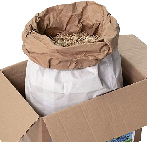 Jumbogras® Rindenmulch Garten Ersatz, aus reinem Häckselgut - pH neutral, unkrautbekämpfend und für sensible Pflanzen geeignet, 100% aus Biomasse mit bodenverbessernden Eigenschaften - MADE IN AUSTRIA