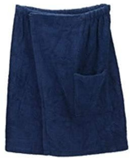 ARTG Towelzz® XXL Sauna Kilt - Kilt da uomo fino a 170 cm, colore: Blu navy