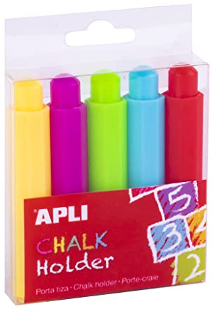 APLI 19025 – Set aus 5 verstellbaren Kreidehaltern à Ø 9 mm, Clásico - 9 mm