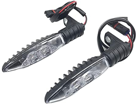 Veciado Pour R1200GS Adv F650GS R1200R S1000R S1000RR F800GS K1300S G310R/GS Clignotant Clignotants LED Indicateurs