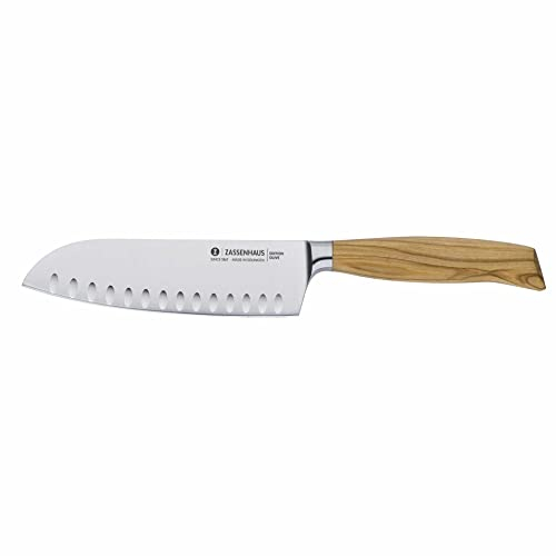 Santokumesser 16 cm Edition Olive Kullenschliffmesser Küchenmesser Zassenhaus