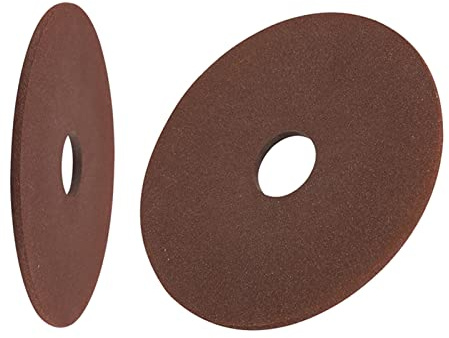 105mm x 22mm Schleifscheibe für Kettenschärfgerät, Für 3/8 Zoll 325 Pitch Teilung Kettensäge spitze Brokatschleifscheibe, Sägekettenschärfer-Zubehör, Geeignet zum Schneiden von Kettenkanten