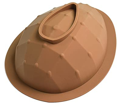 Stampo in silicone a forma di metà uovo per cioccolato da cucina per fondente cioccolato accessori regalo per gli amanti della cottura stampi in silicone per fondente