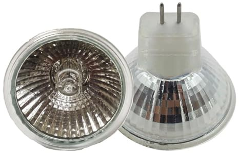 JZLBBC MR16 Halogen Bulb 220V 10W 20W 35W 50W MR16 GU5.3 Bulb Dimmable MR16 GU5.3 Bi-Pin Light Bulb GU5.3 Base Warm White 4Pc 20W