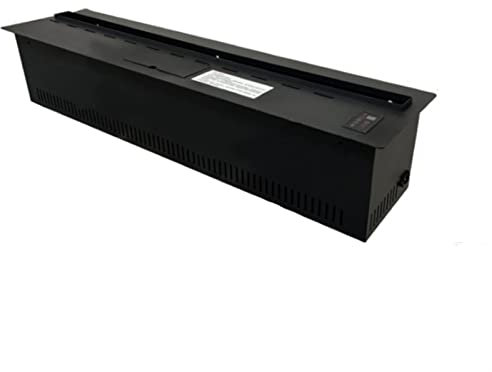 Wasserdampf Elektrischer Kaminofen Wasserdampf Kamin Elektrischer Kamin, Ultradünner Panel Einbau-Kamin Elektrischer Kamin, Fernbedienung, 3D Zerstäubt, Monochrom-1500mm,One Color-1500mm