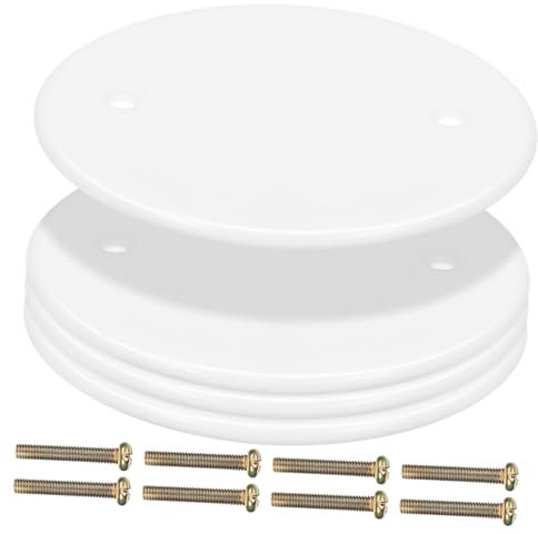 OSALADI 4stücke Runde Abdeckplatte Aus Decken Und Wandlochabdeckung Blindabdeckung Lochabdeckung Für Decken Und Wände